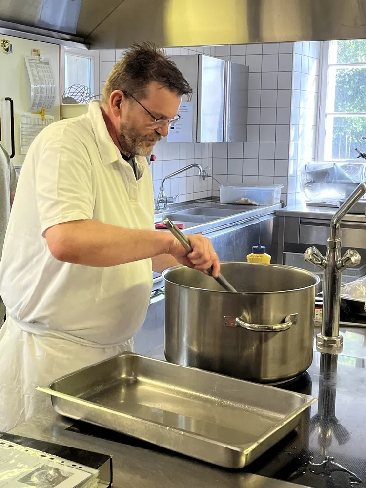 Blick hinter die Kulissen der Küche